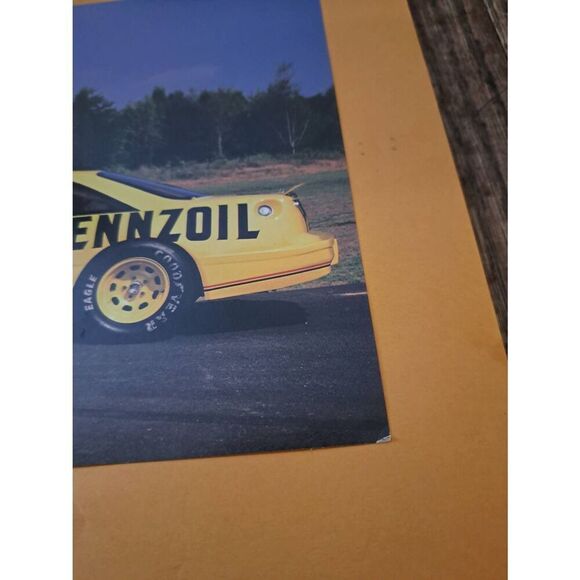 Vintage Michael Waltrip Pennzoil 30 Driver Card Bahari Racing NASCAR Winston Cup - Picture 2 of 3